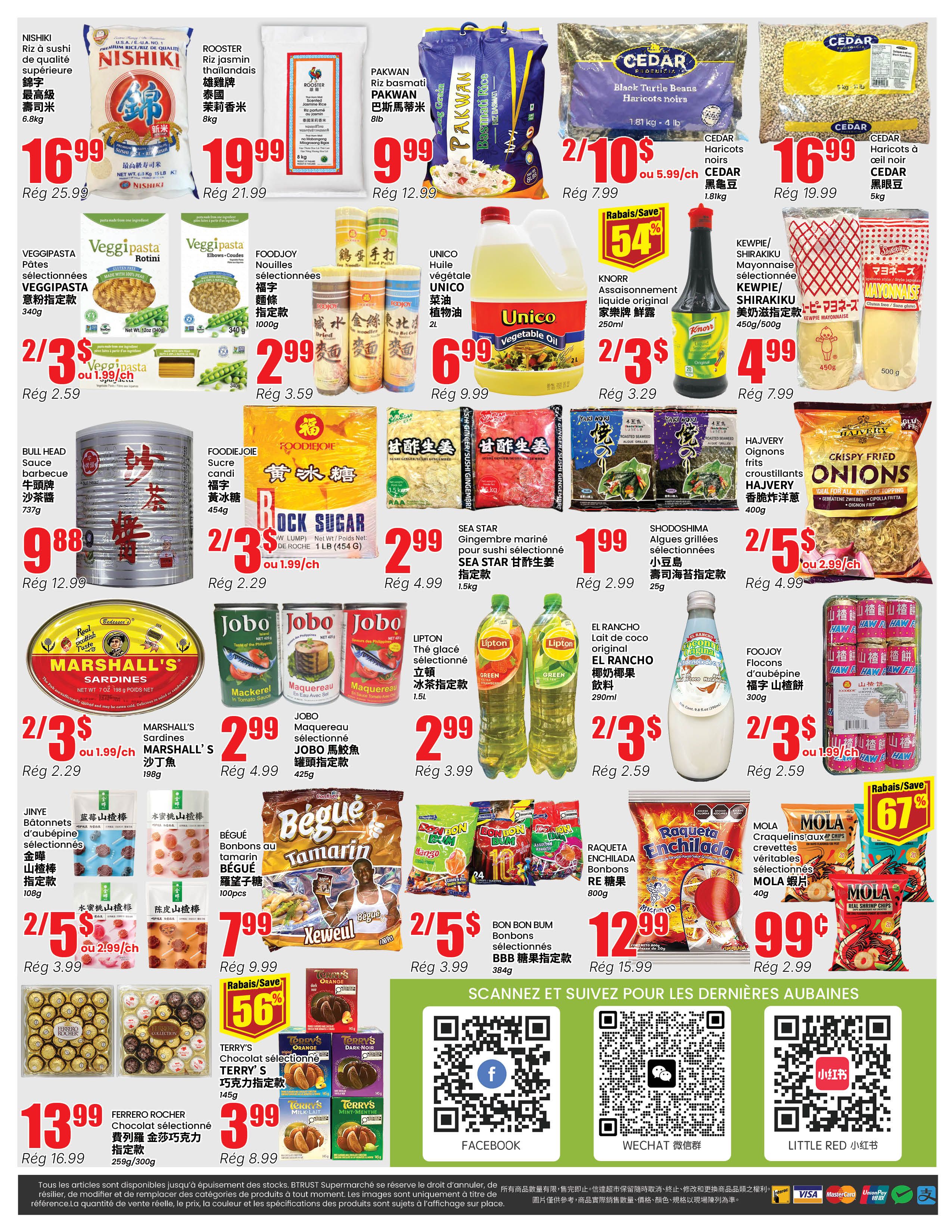 Btrust Supermarket (Montreal) Flyer October 22 to 28