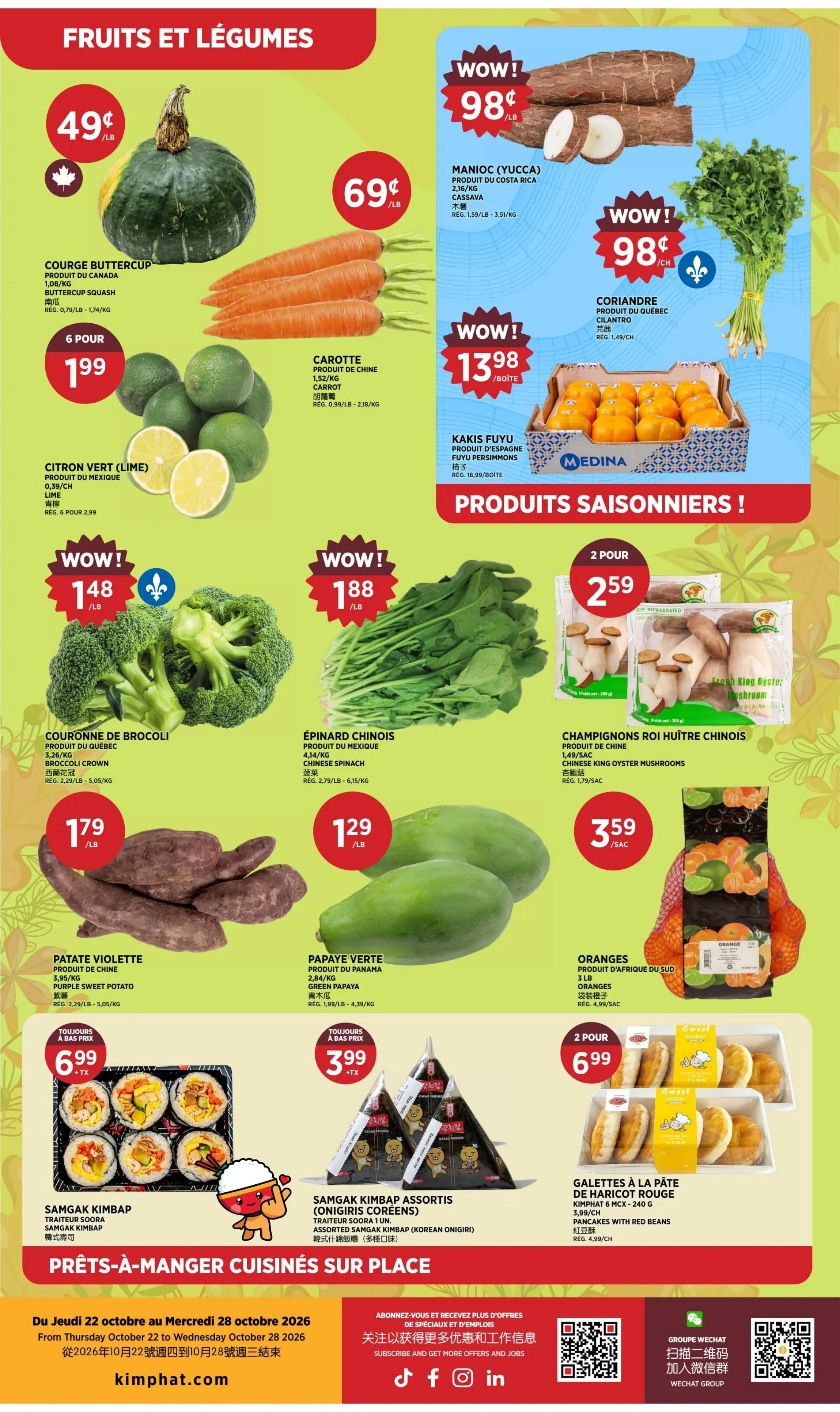 Kim Phat Flyer October 22 to 28