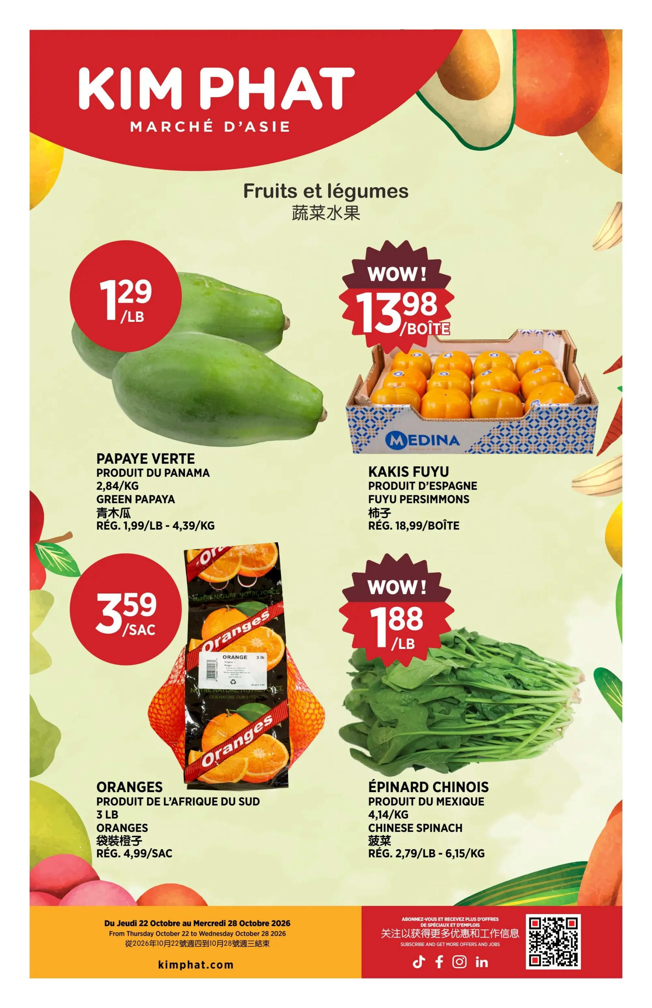 Kim Phat Flyer October 22 to 28