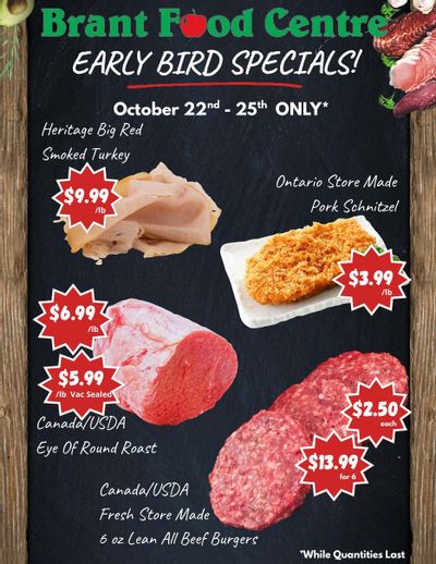 Brant Food Centre Flyer October 22 - 25, 2026