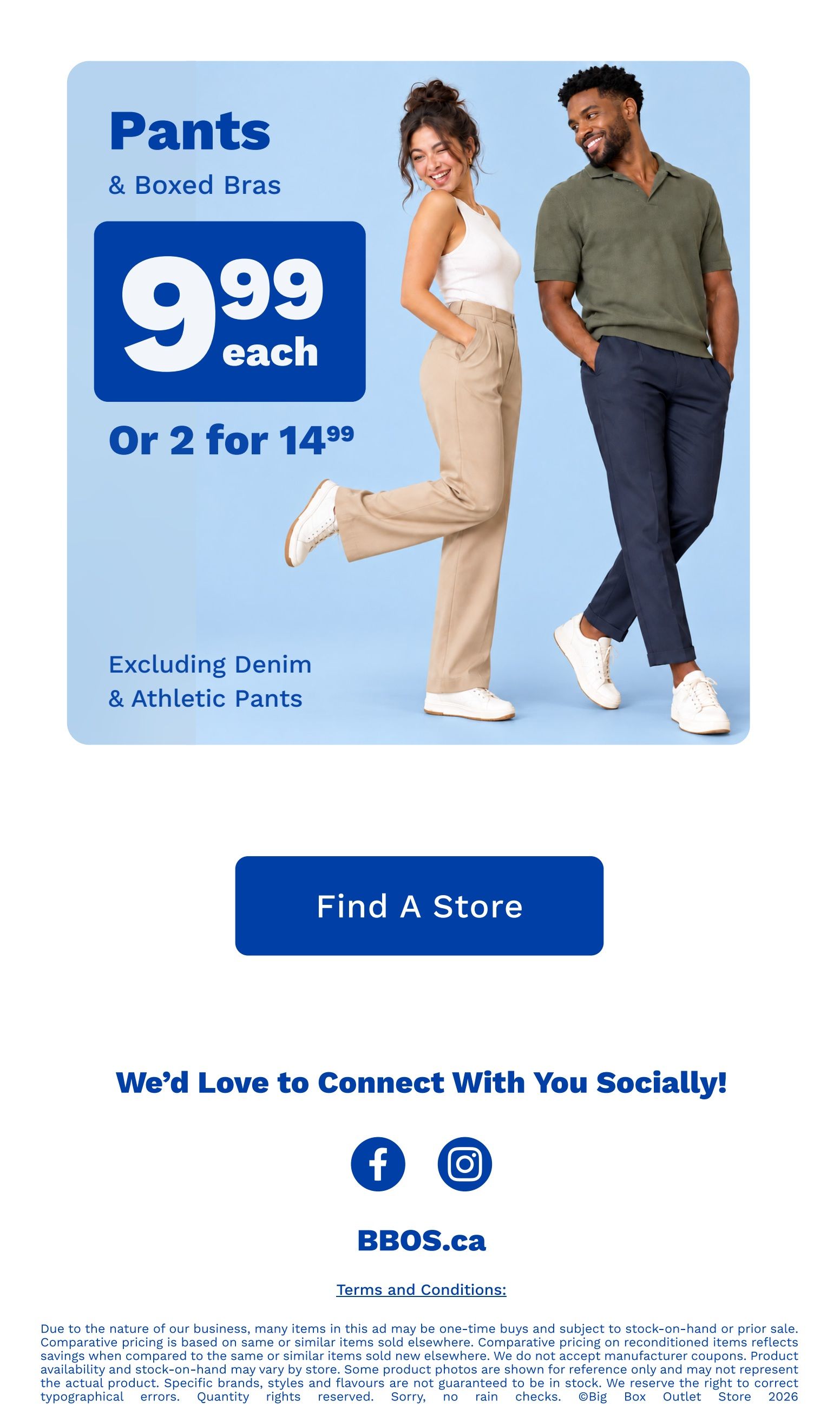 Big Box Outlet Store Flyer October 22 to 28