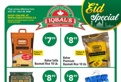 Iqbal Foods Flyer July 23 to 28