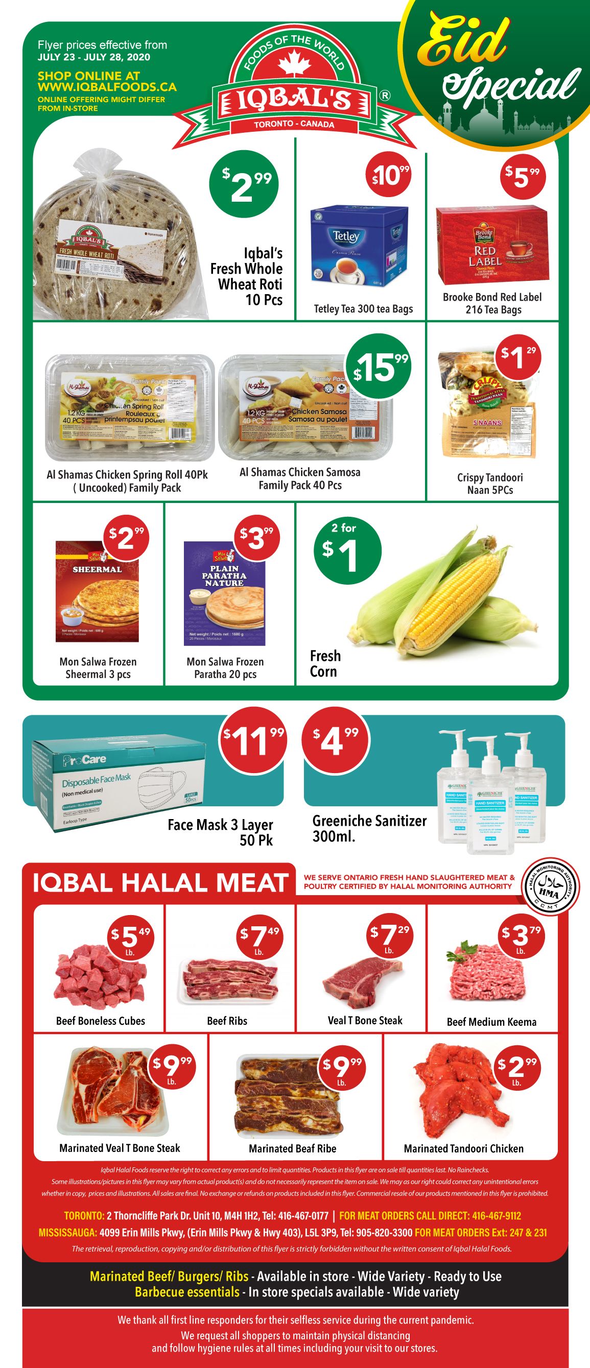 Iqbal Foods Flyer July 23 to 28