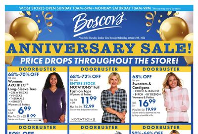Boscov's Weekly Ad October 22 - 28, 2026