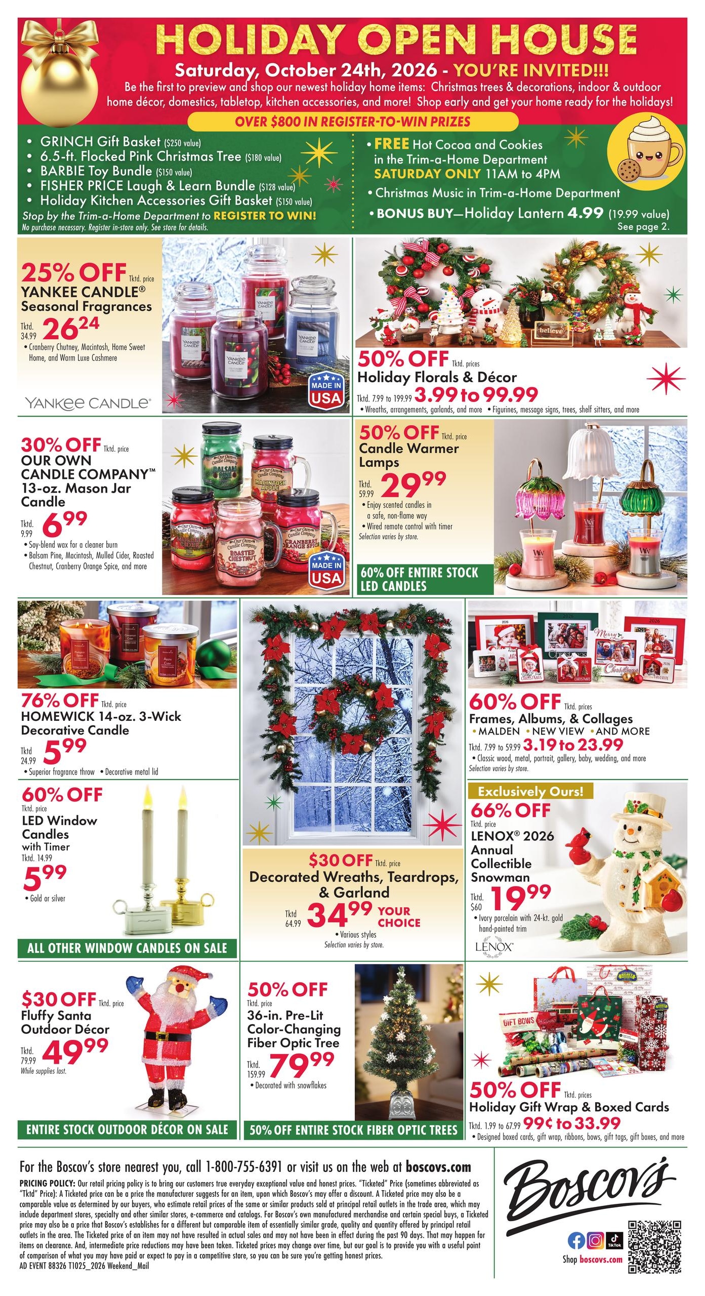 Boscov's (Bridgeport Area, CT) Weekly Ad October 22 - 28, 2026