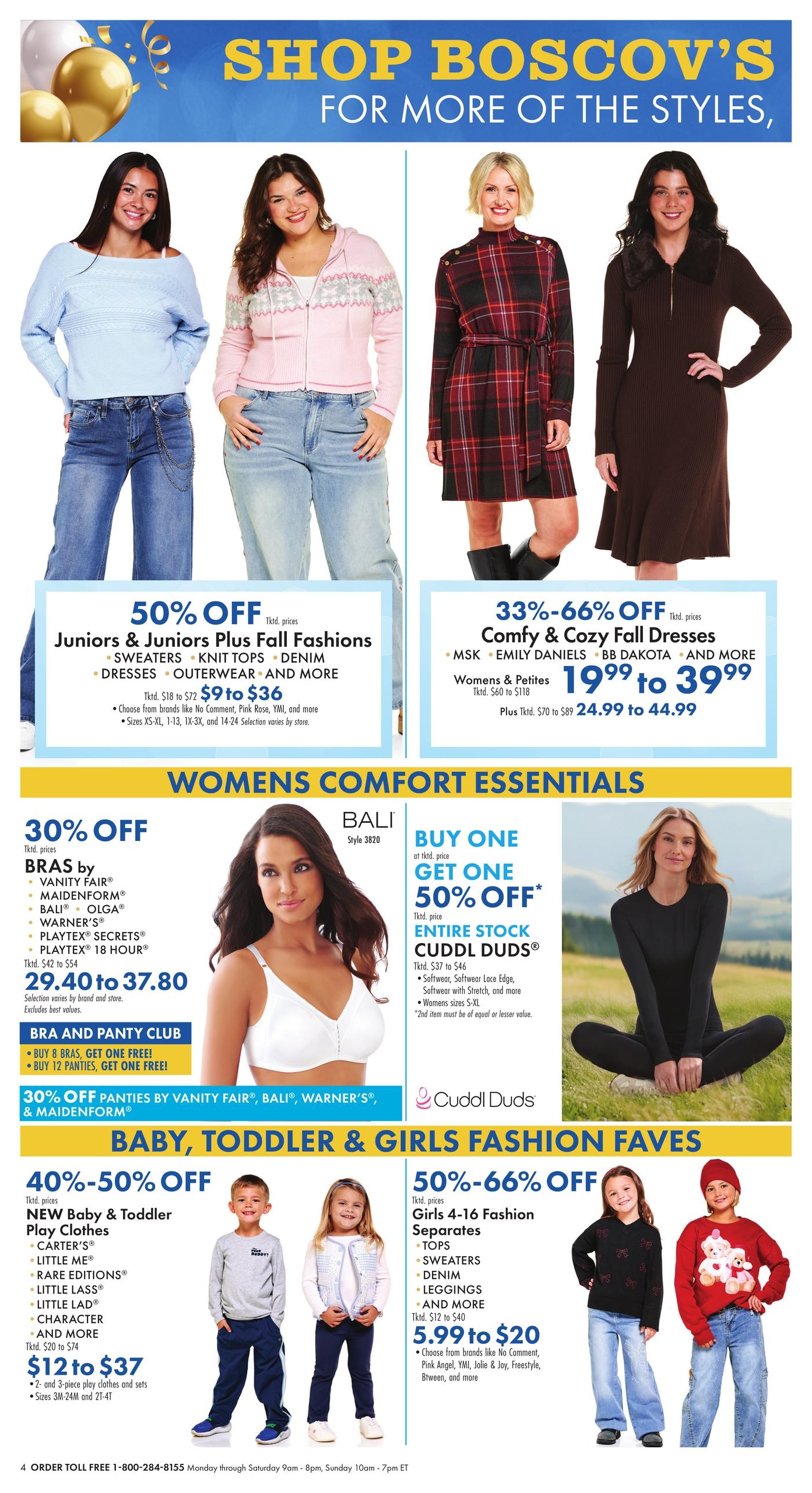 Boscov's (Bridgeport Area, CT) Weekly Ad October 22 - 28, 2026