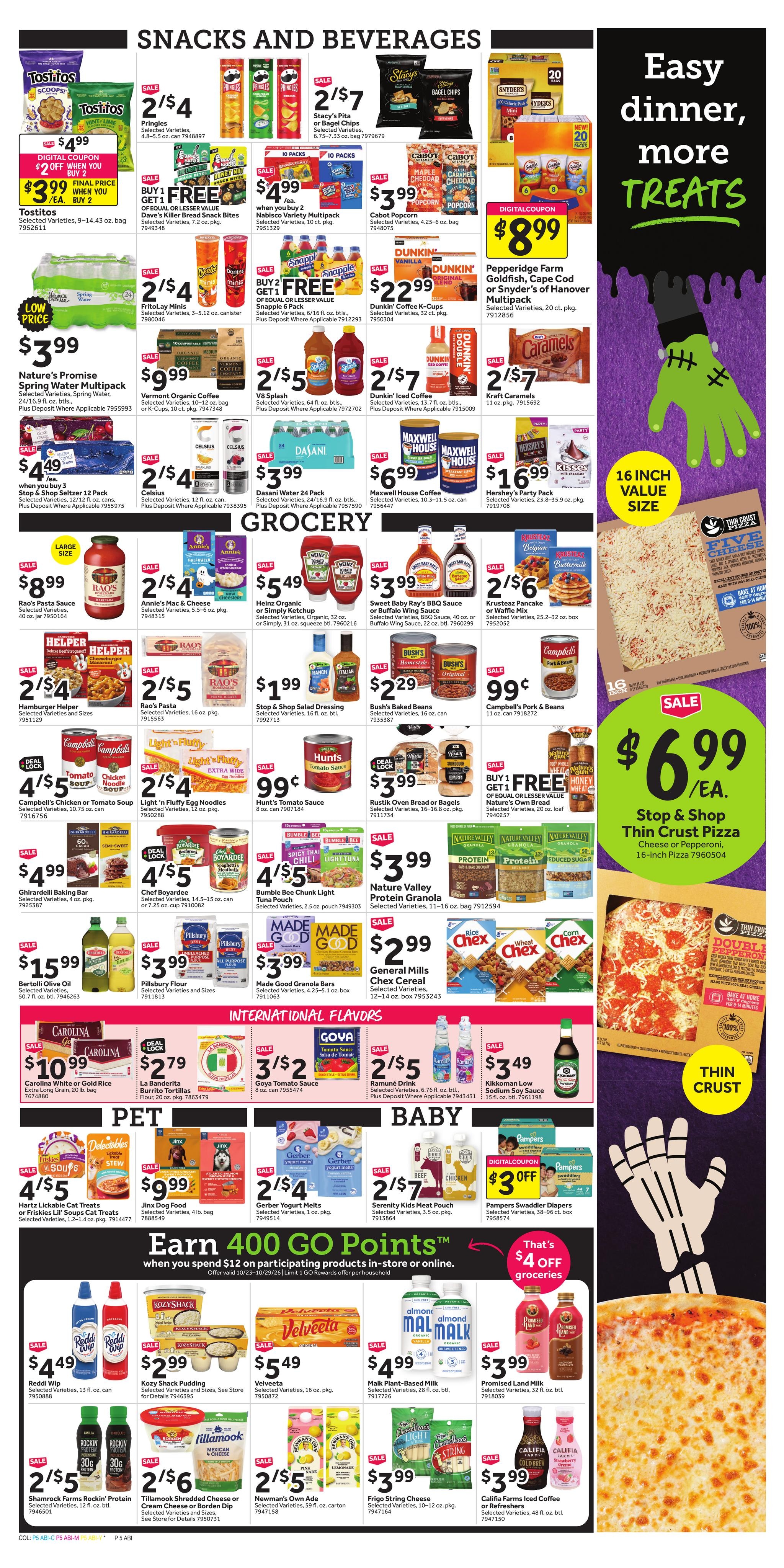 Stop & Shop (Athol Area, MA) Weekly Ad October 23 - 29, 2026