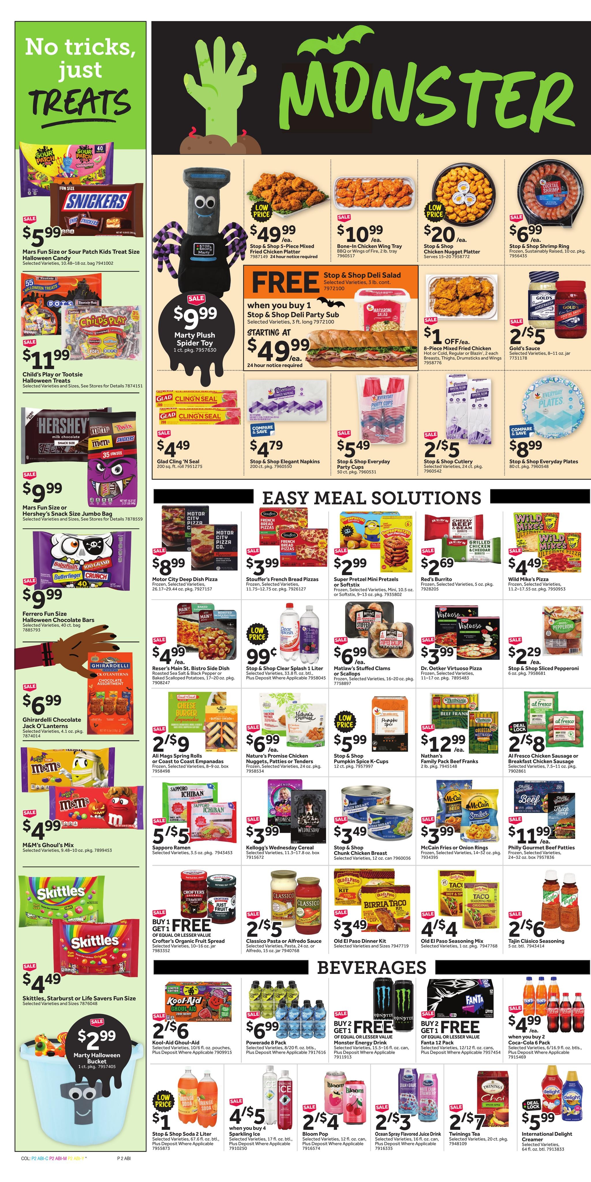 Stop & Shop (Berlin Area, CT) Weekly Ad October 23 - 29, 2026