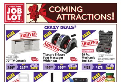 Ocean State Job Lot Coming Attractions Weekly Ad October 22 - 28, 2026