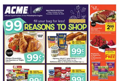 Acme Markets (Philadelphia Area, PA) Weekly Ad October 23 - 29, 2026