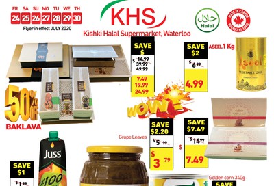 Kishki Halal Supermarket Flyer July 24 to 30