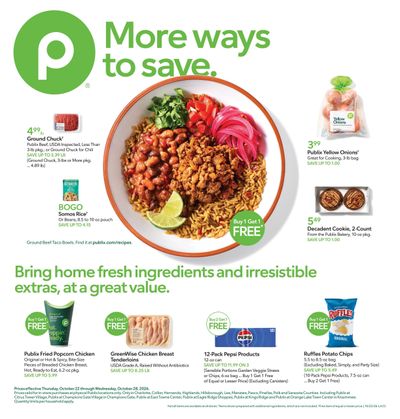 Publix (Fort Myers Area, FL) Weekly Ad October 22 - 28, 2026