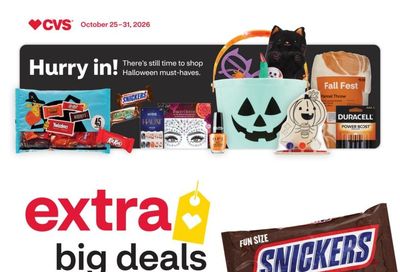 CVS Pharmacy (Clinton Area, MI) Weekly Ad October 25 - 31, 2026