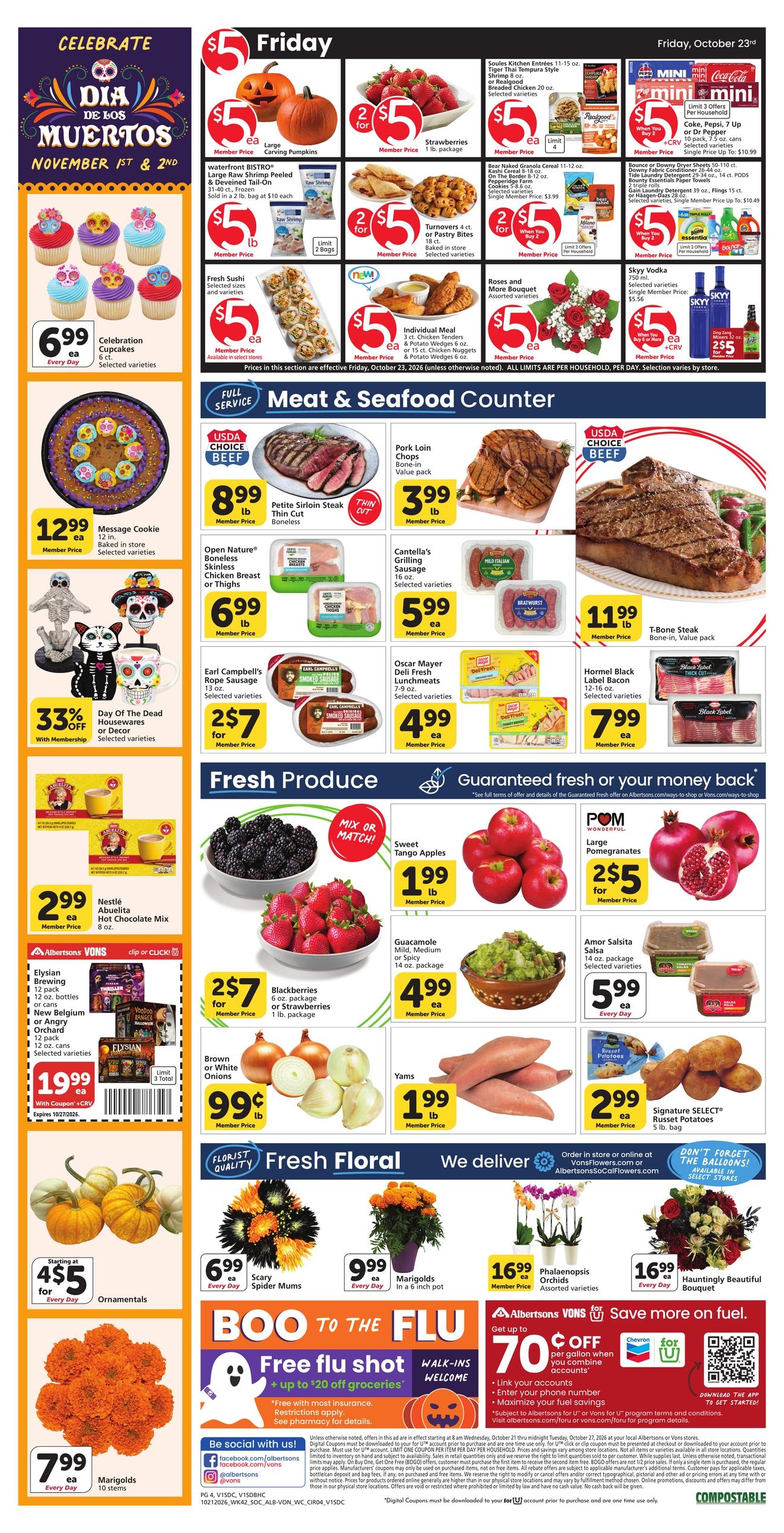 Albertsons Weekly Ad October 21 - 27, 2026