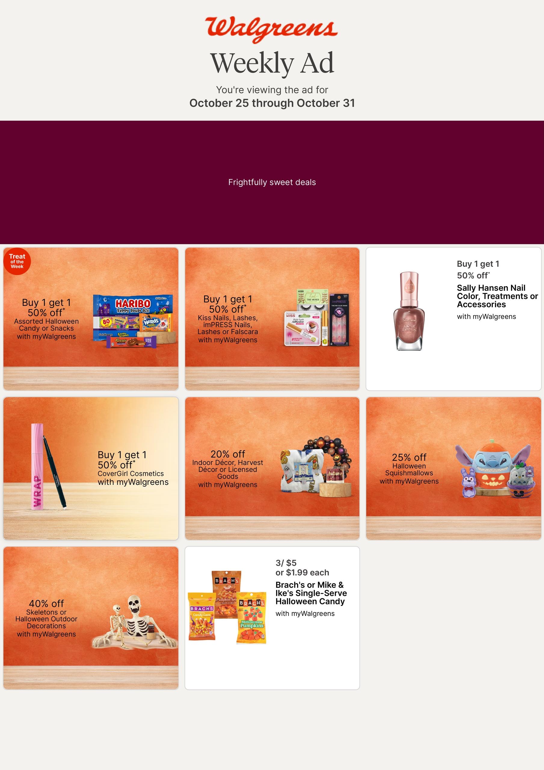 Walgreens (Holtville Area, CA) Weekly Ad October 25 - 31, 2026