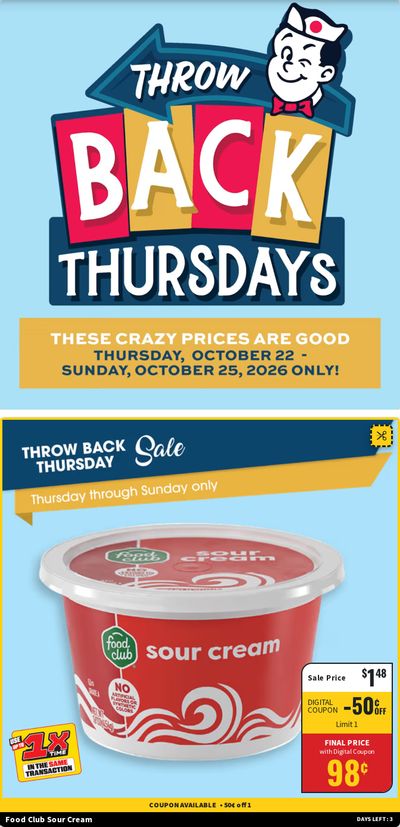 The Market at 25th Featured Weekly Ad October 22 - 25, 2026