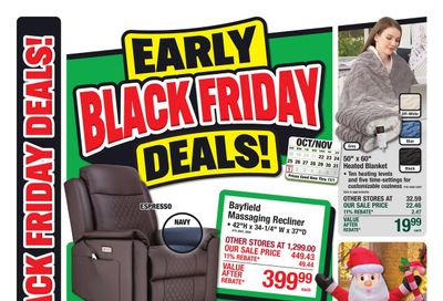 Menards Early Black Friday Deals! Weekly Ad October 22 - November 1, 2026