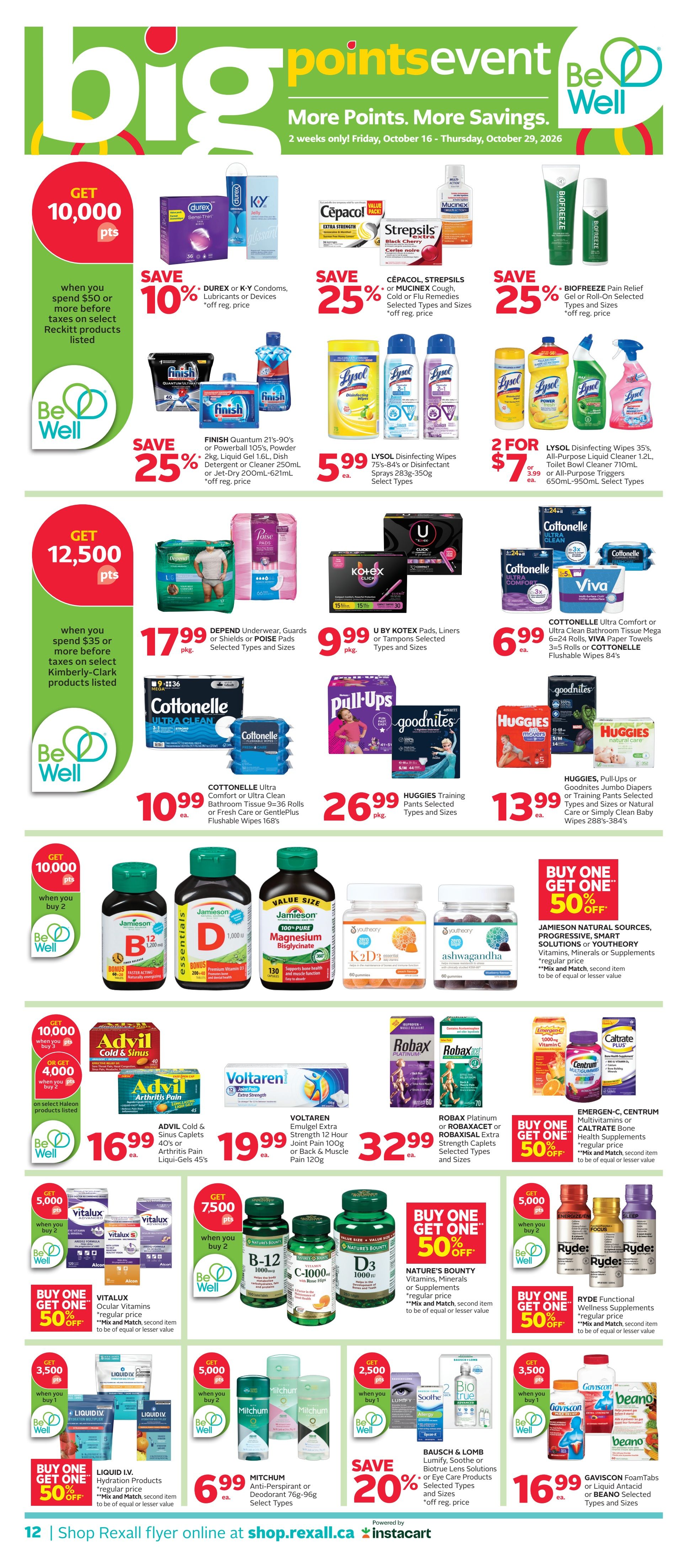 Rexall (MB) Flyer October 23 to 29