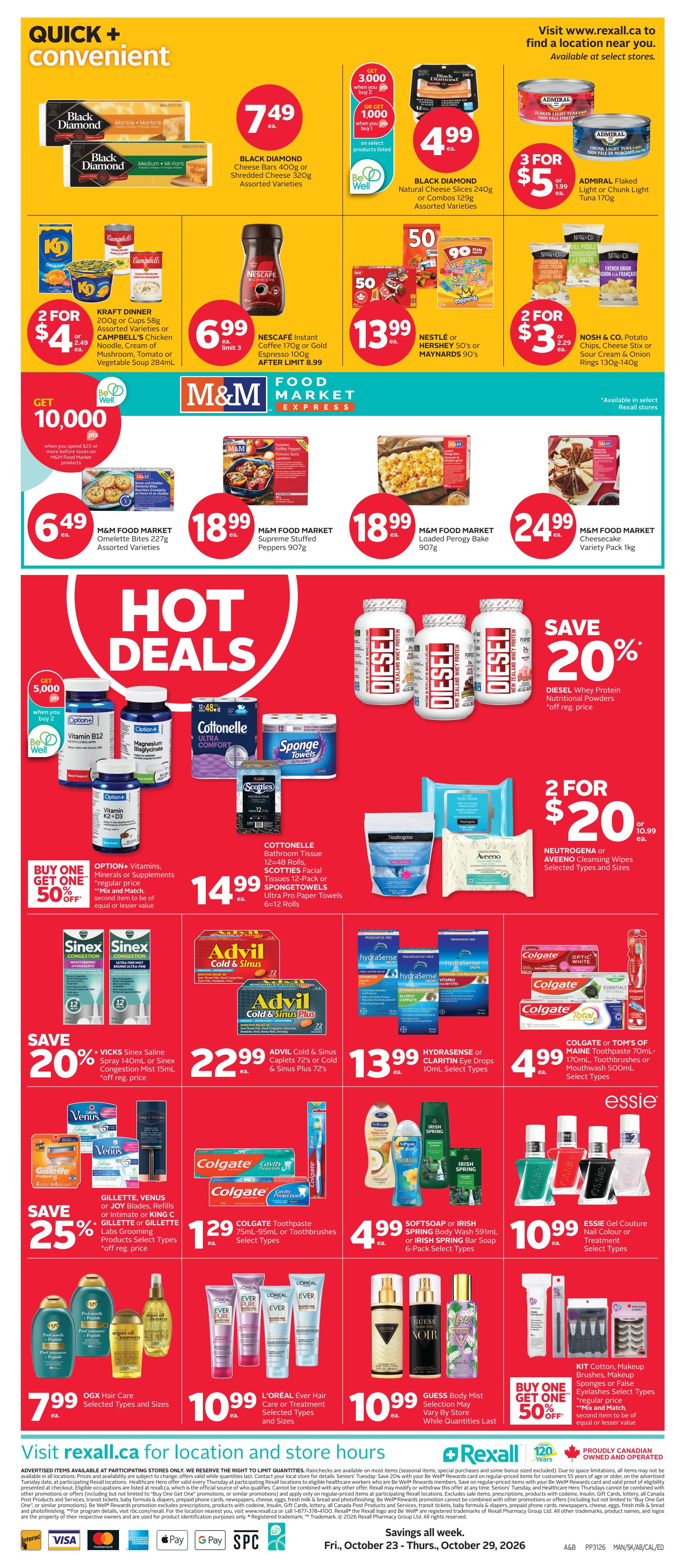 Rexall (MB) Flyer October 23 to 29