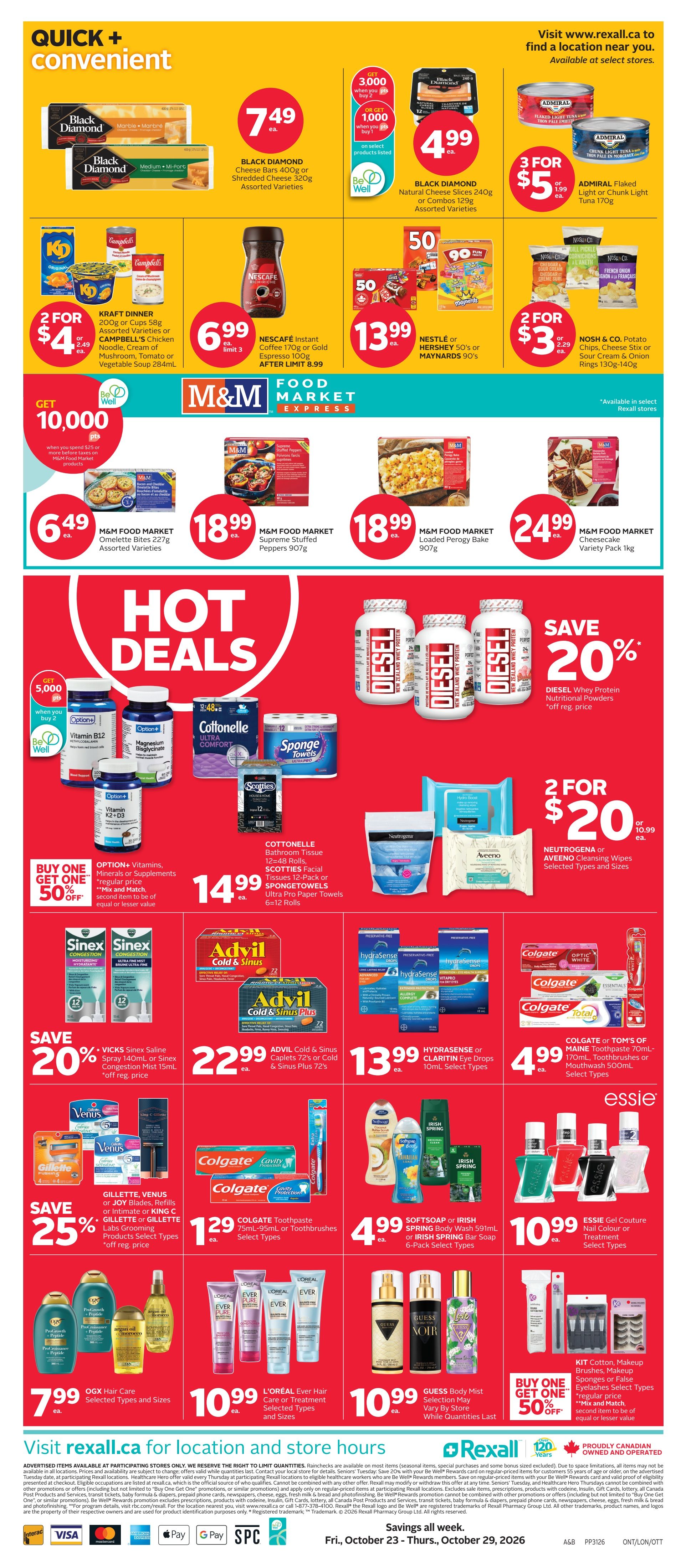 Rexall (ON) Flyer October 23 to 29
