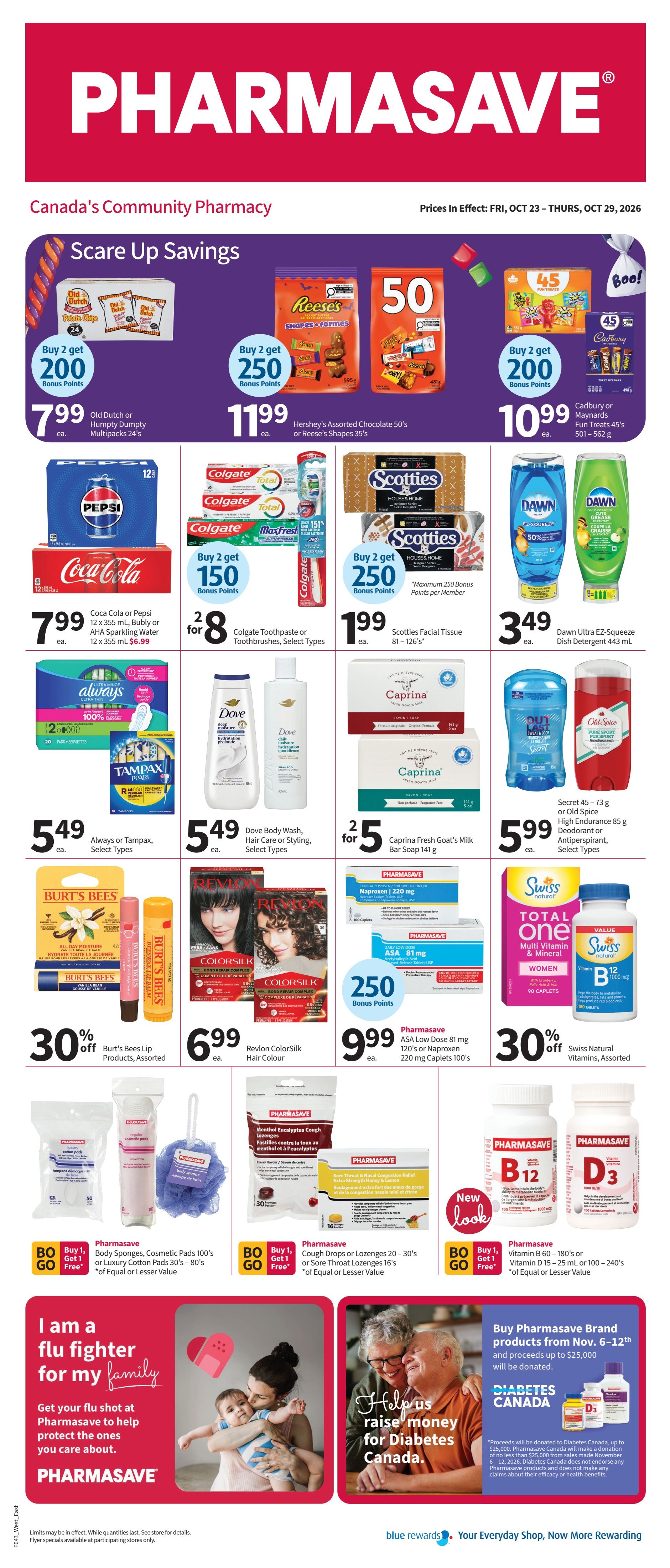 Pharmasave (ON & West) Flyer October 23 to 29