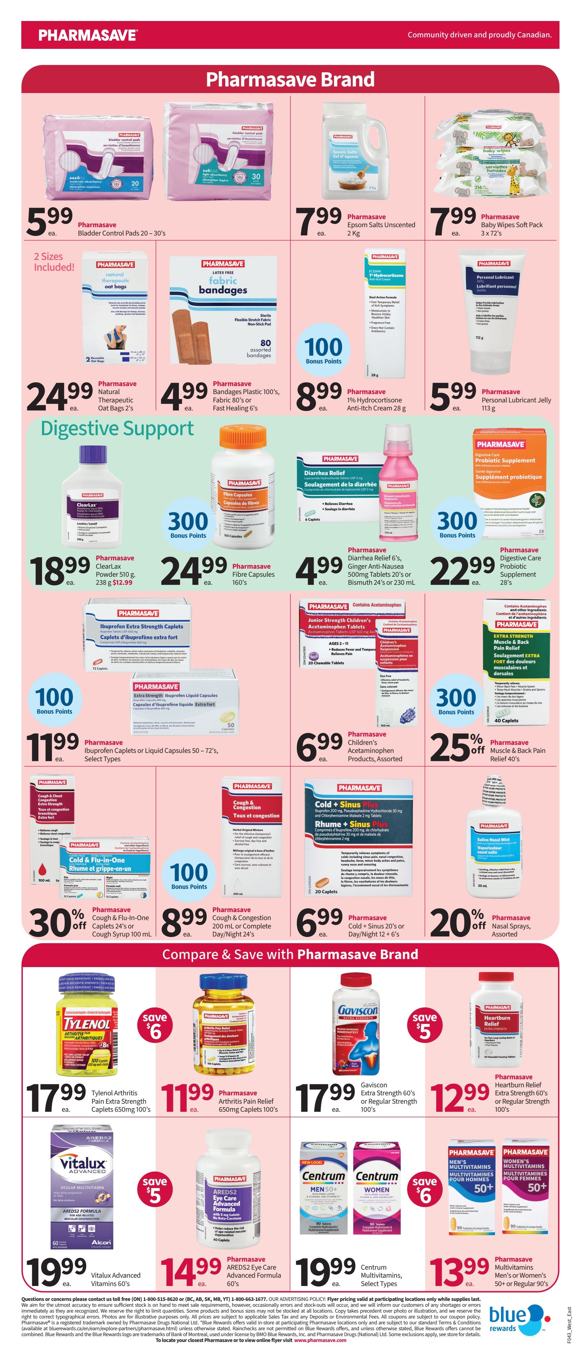Pharmasave (ON & West) Flyer October 23 to 29