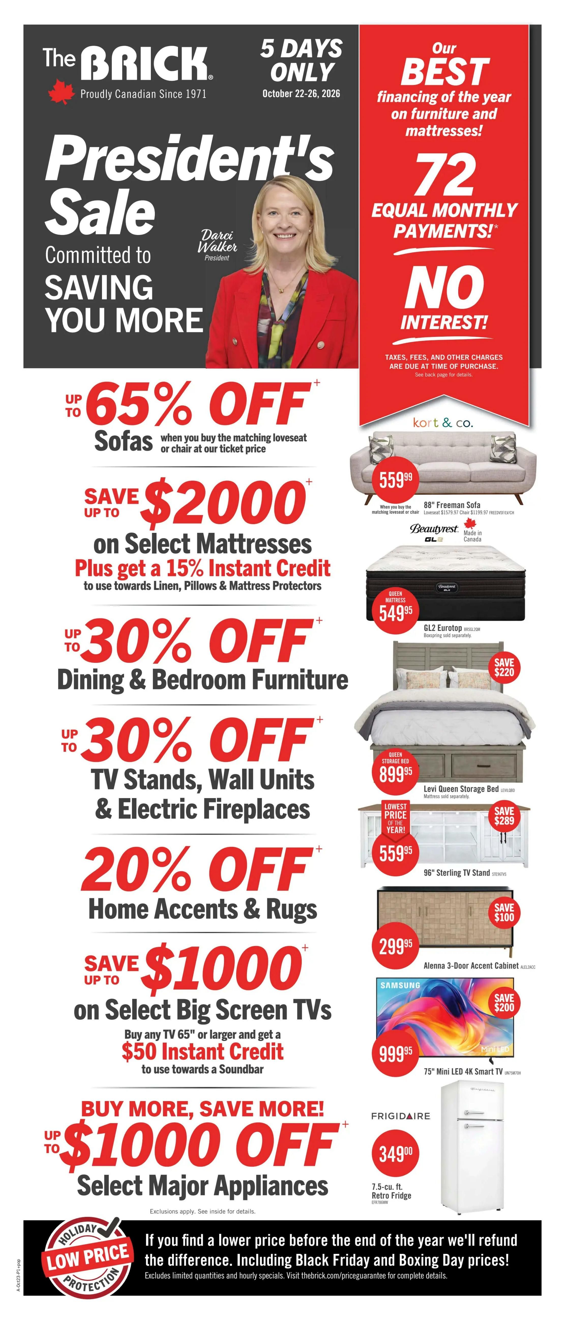 The Brick Flyer October 22 to 26