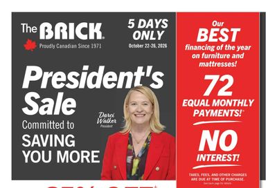 The Brick Flyer October 22 to 26