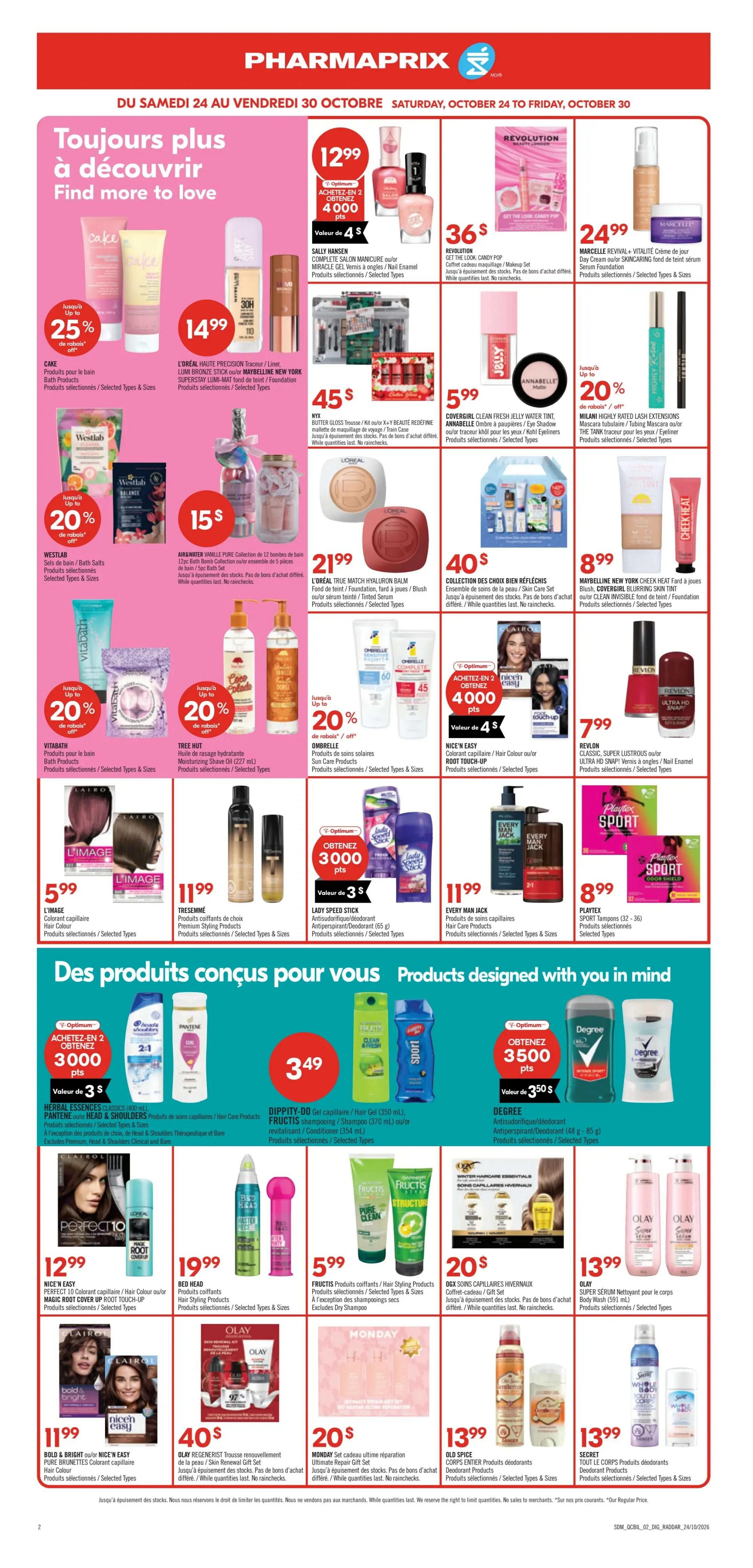 Pharmaprix Flyer October 24 to 29