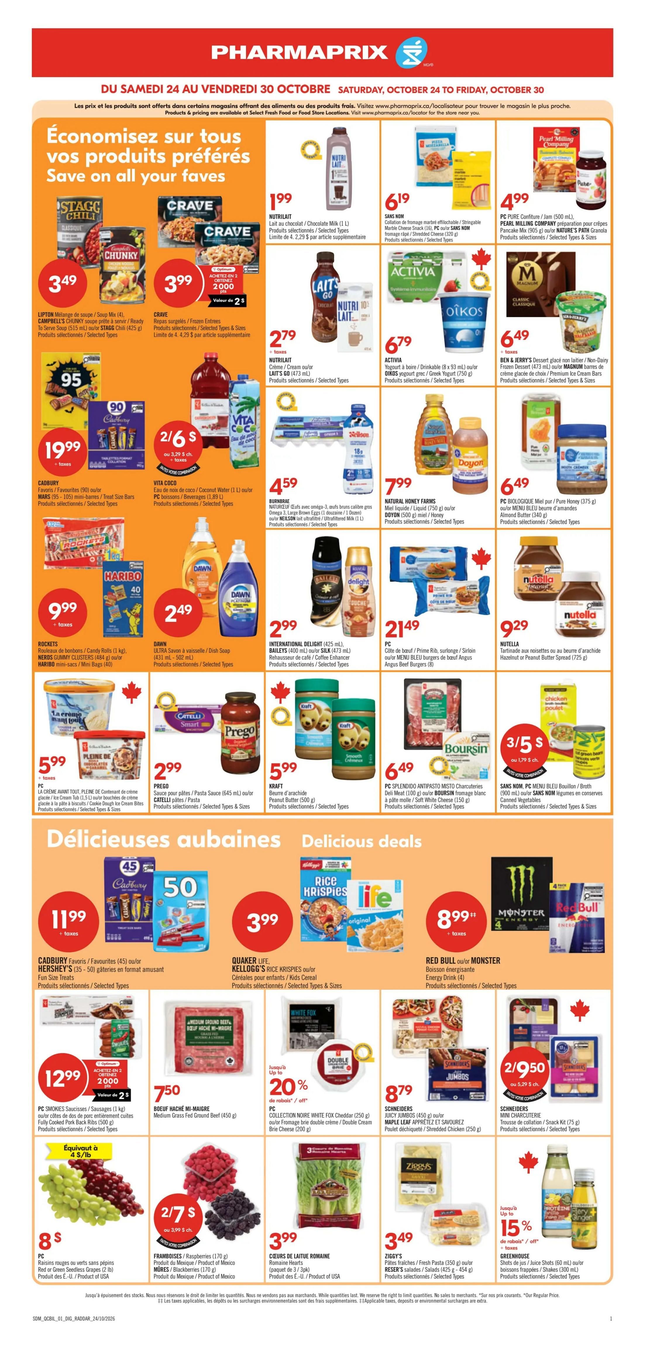 Pharmaprix Flyer October 24 to 29