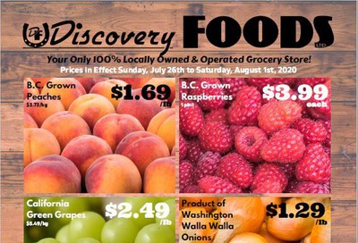 Discovery Foods Flyer July 26 to August 1