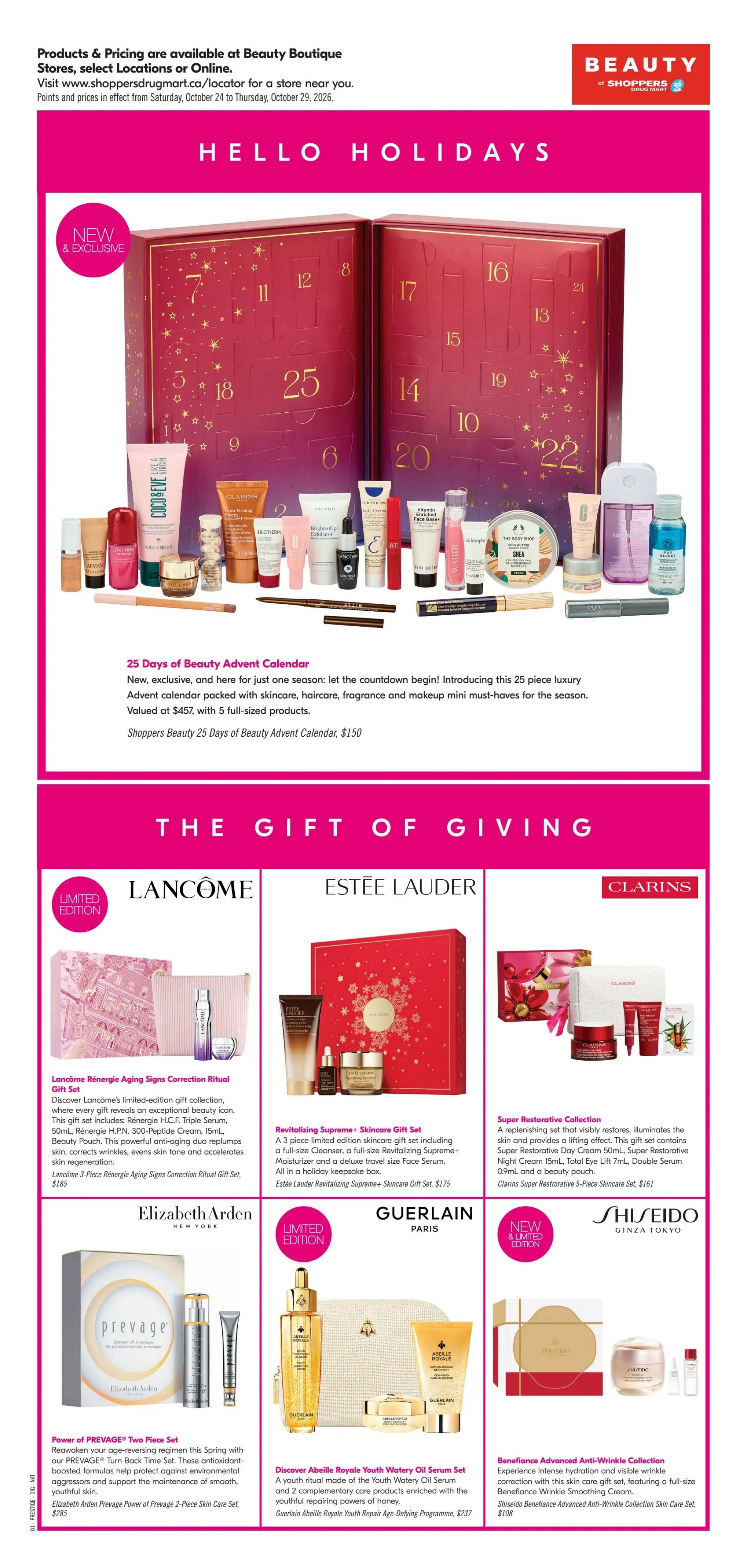 Shoppers Drug Mart (West) Flyer October 24 to 29