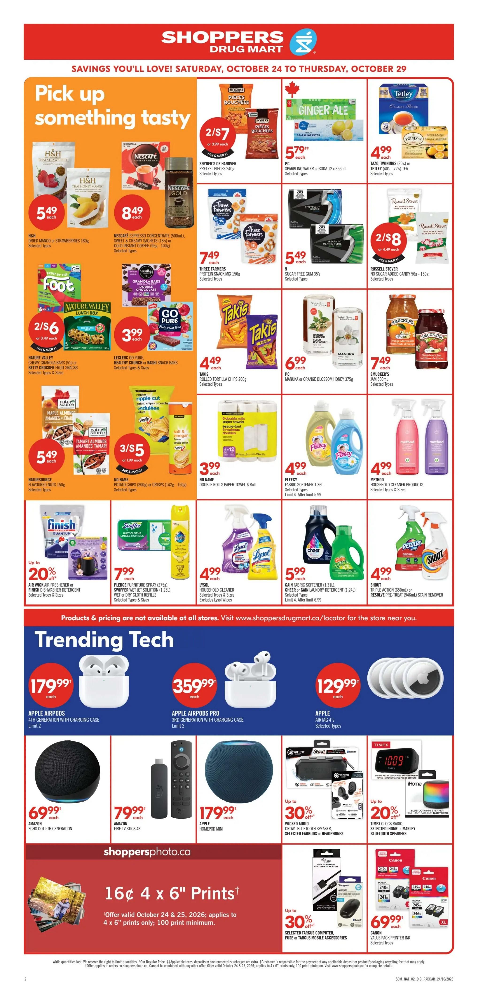 Shoppers Drug Mart (West) Flyer October 24 to 29