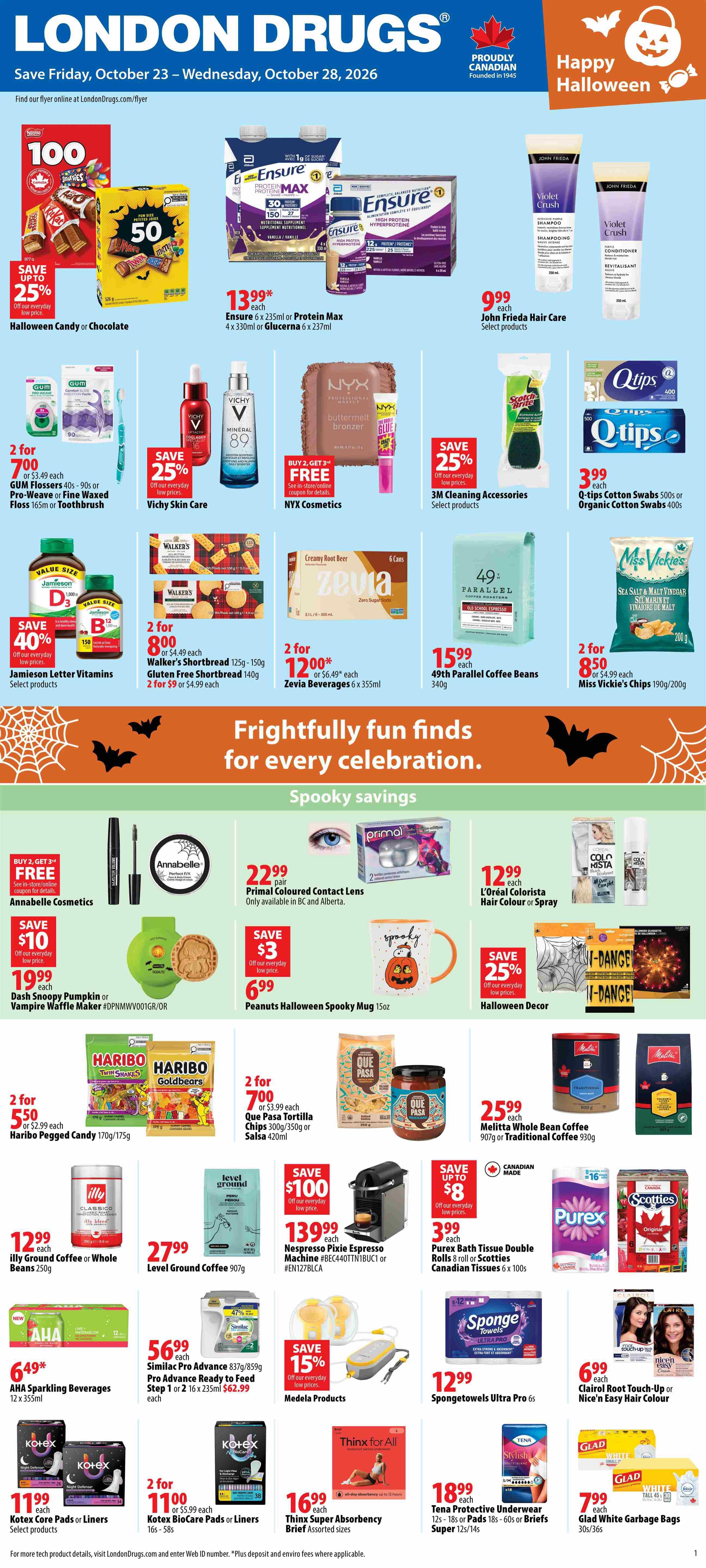 London Drugs Weekly Flyer October 23 to 28