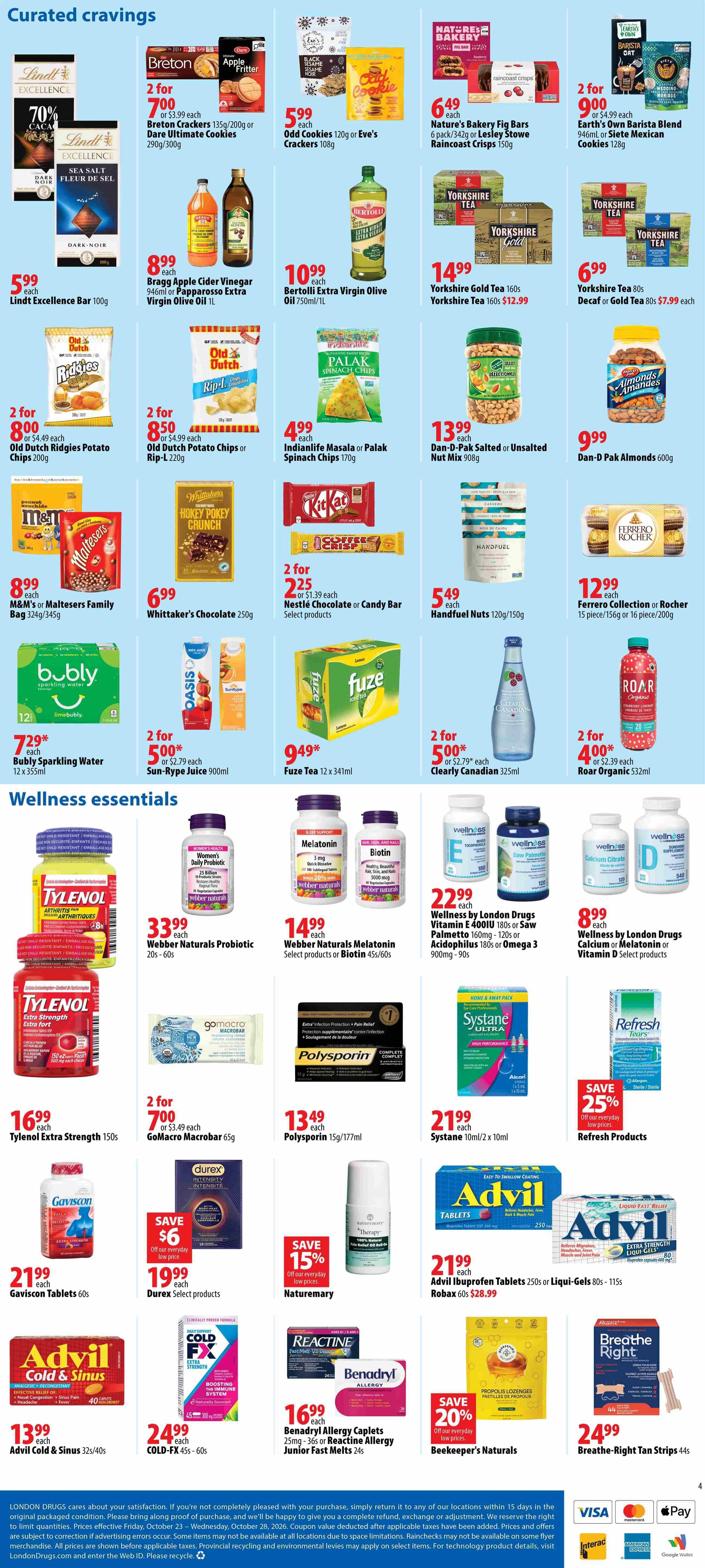 London Drugs Weekly Flyer October 23 to 28