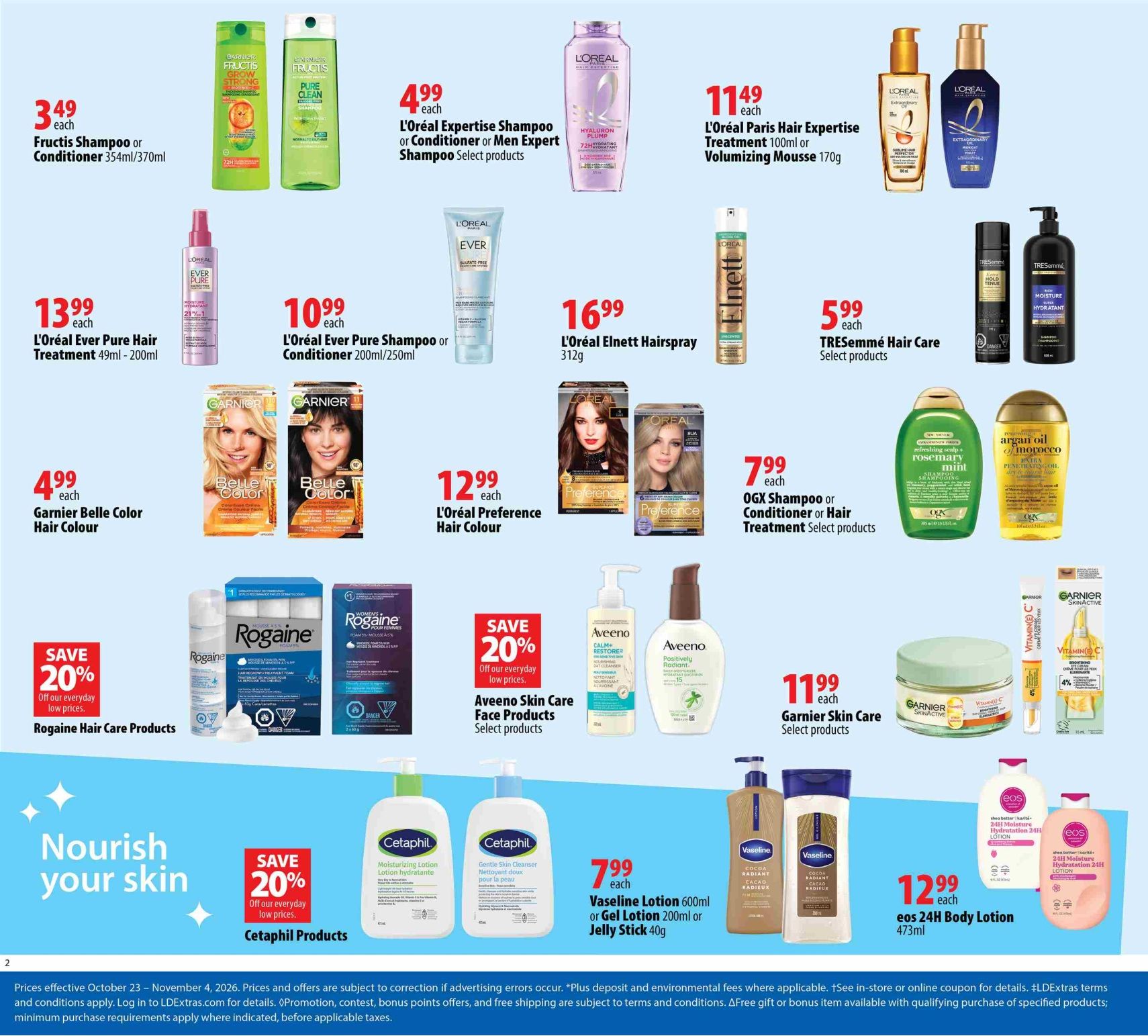 London Drugs Big Brands Flyer October 23 to November 4
