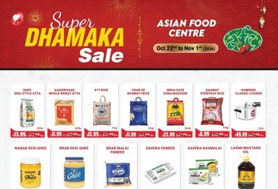Asian Food Centre (Torbram Rd) Flyer October 22 to November 1
