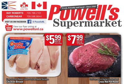 Powell's Supermarket Flyer October 22 to 28