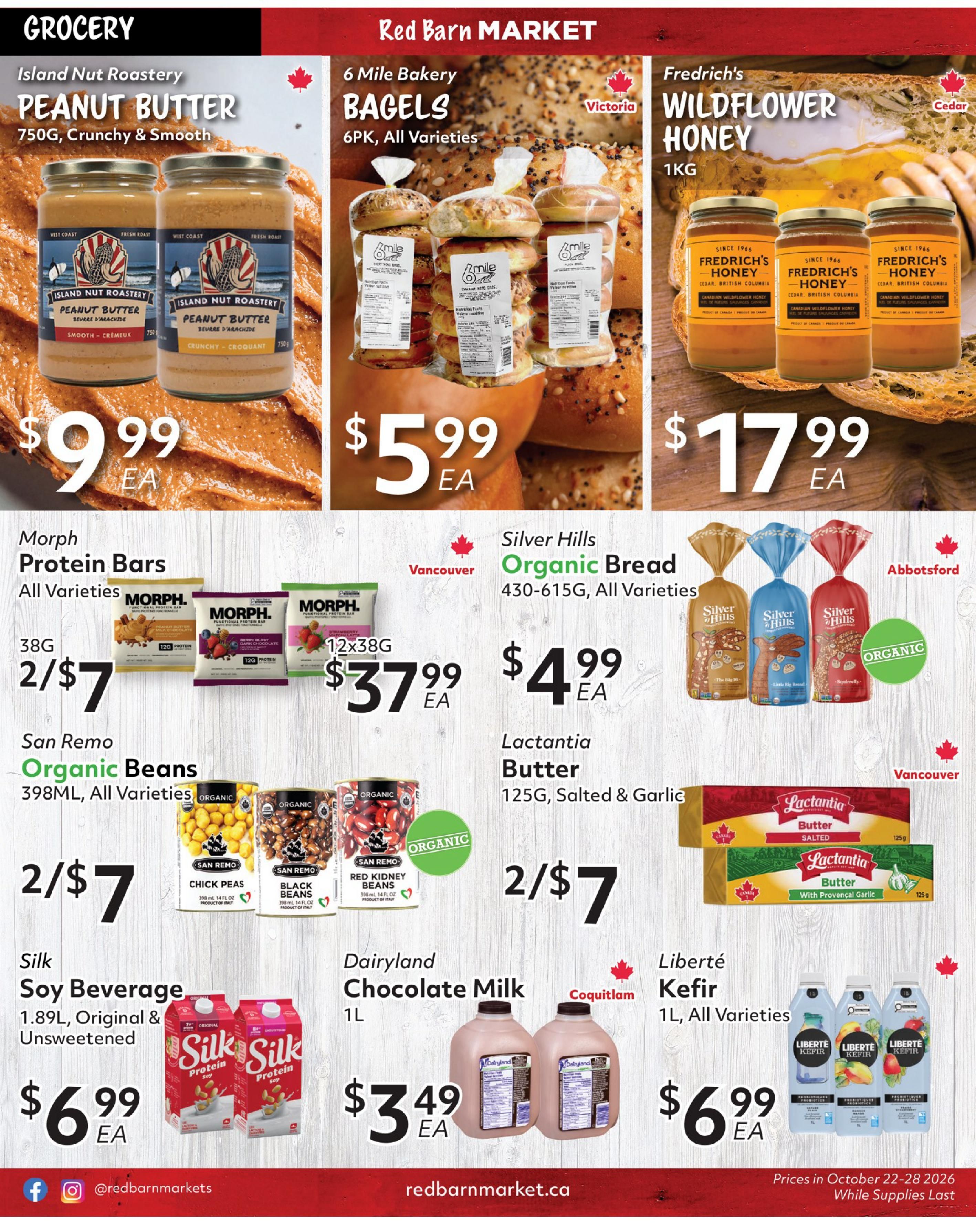 Red Barn Market Flyer October 22 to 28