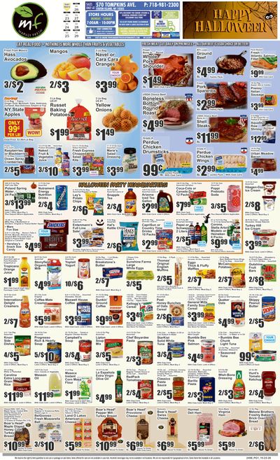 Market Fresh Supermarket (570 Tompkins Avenue, Staten Island, NY) Key Food 10/23 - 10/29 Preview Weekly Ad October 23 - 29, 2026