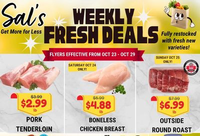 Sal's Grocery Flyer October 23 to 29