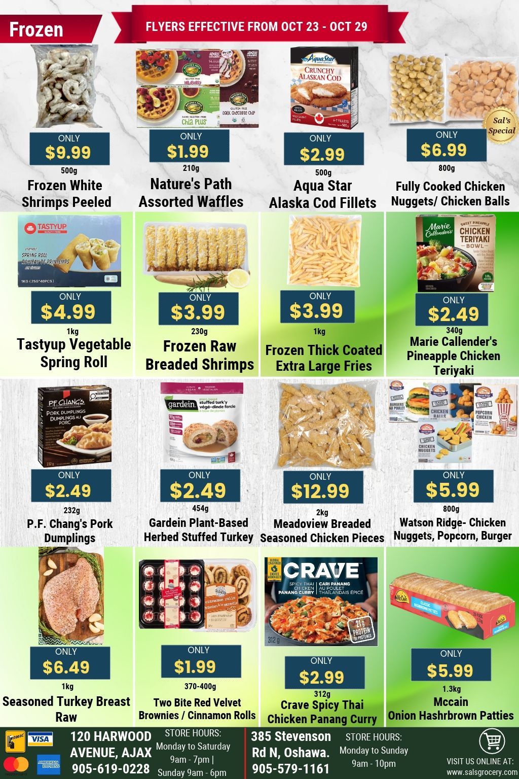 Sal's Grocery Flyer October 23 to 29