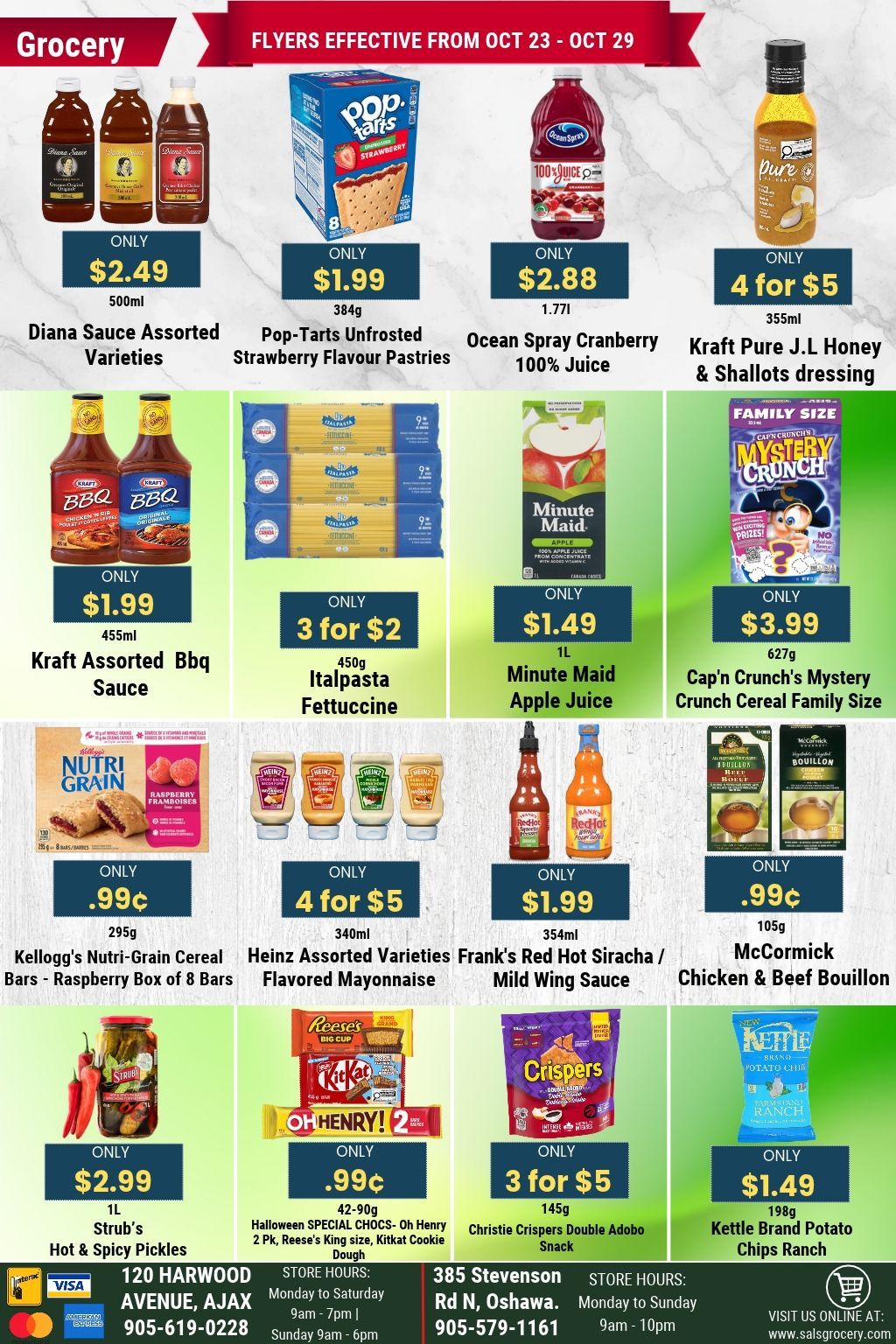 Sal's Grocery Flyer October 23 to 29