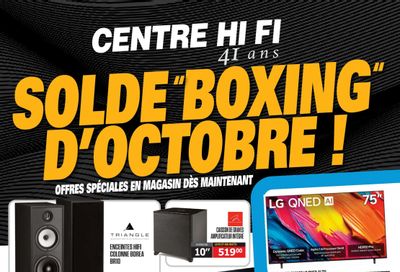 Centre Hi-Fi Flyer October 23 to 29