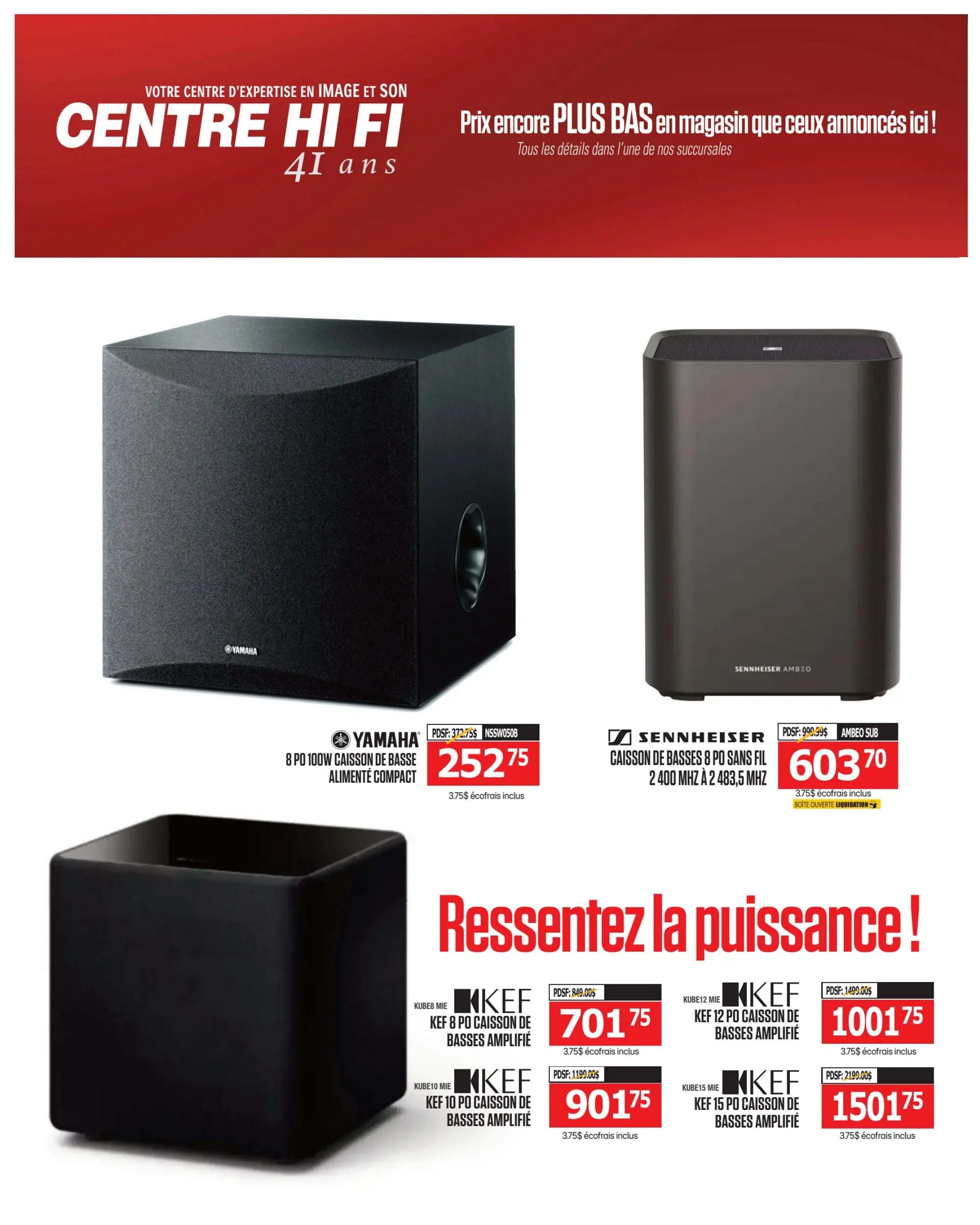 Centre Hi-Fi Flyer October 23 to 29