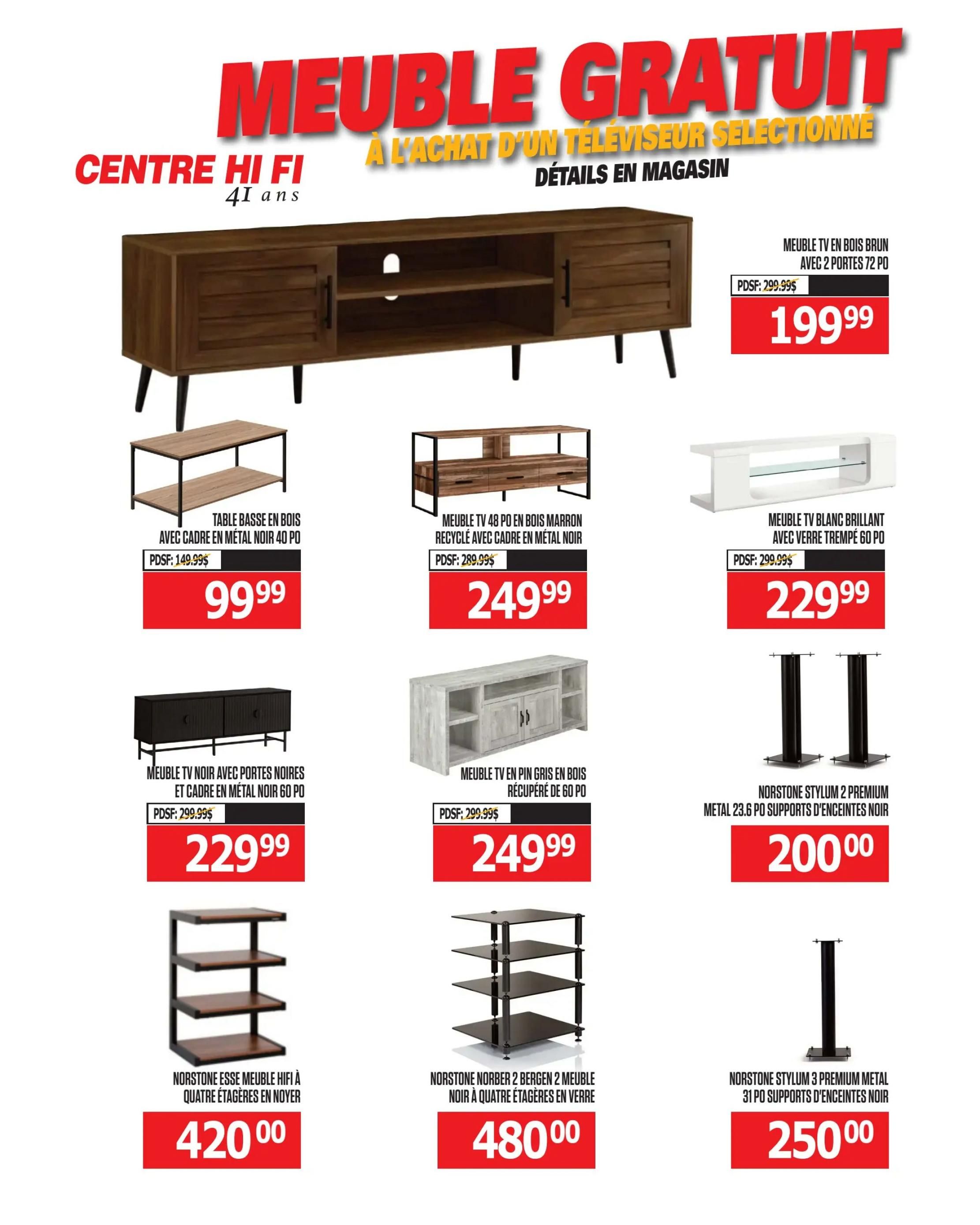 Centre Hi-Fi Flyer October 23 to 29