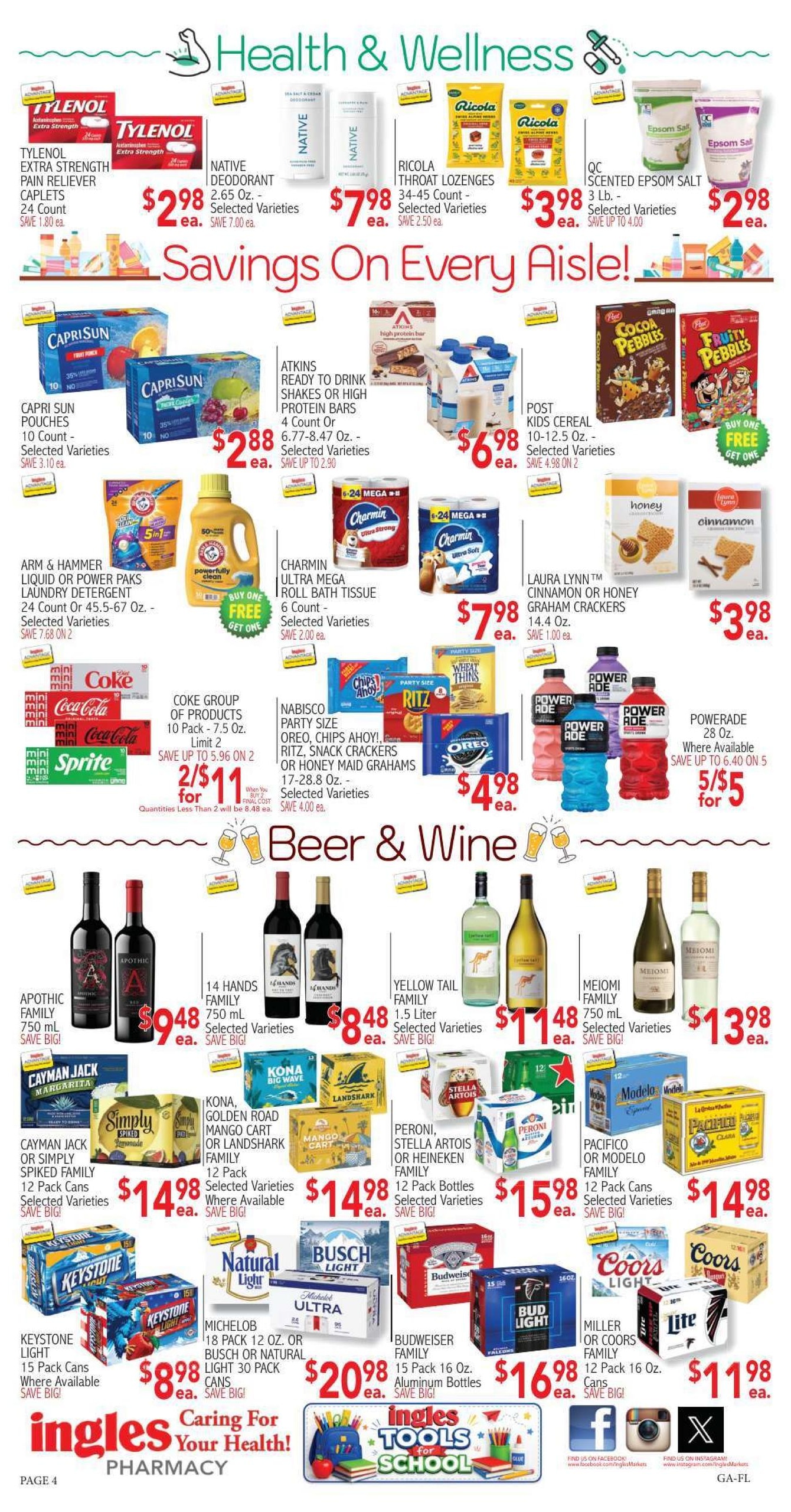 Ingles Markets (Wedowee Area, AL) Weekly Ad October 21 - 27, 2026