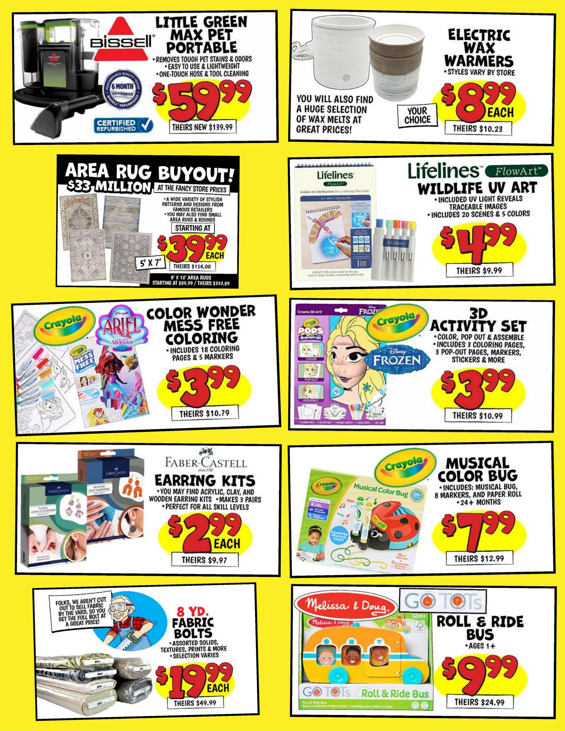 Ollie's Bargain Outlet (Bellamy Area, AL) Weekly Ad October 23 - 30, 2026