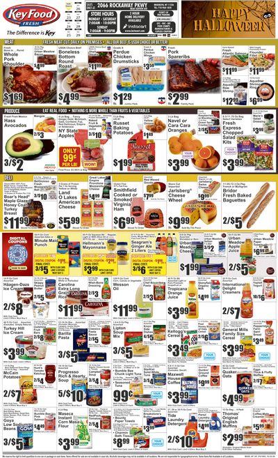 Key Food (2066 Rockaway Pkwy, Brooklyn, NY) Weekly Ad October 23 - 29, 2026