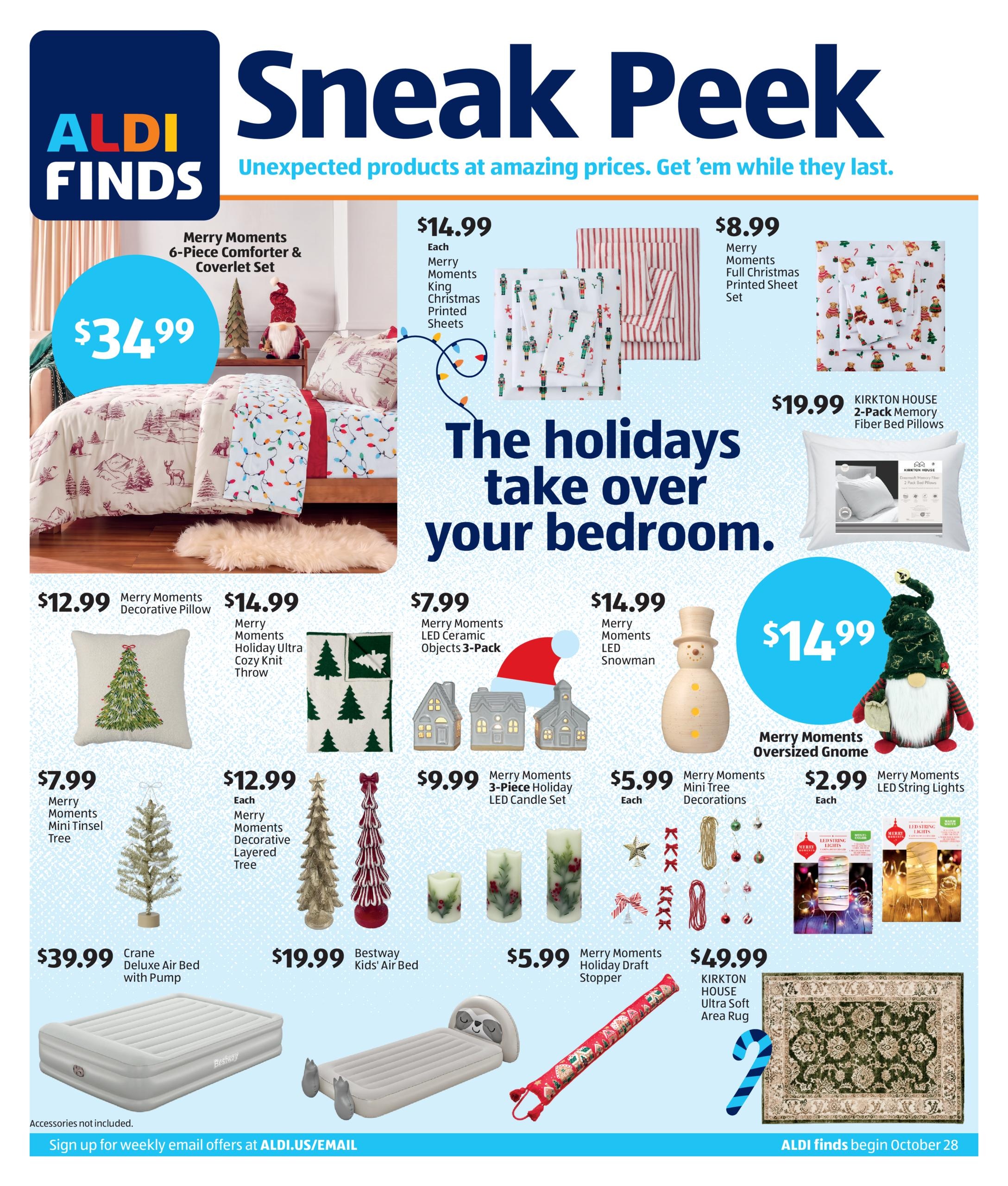 ALDI In Store Weekly Ad October 28 - November 3, 2026